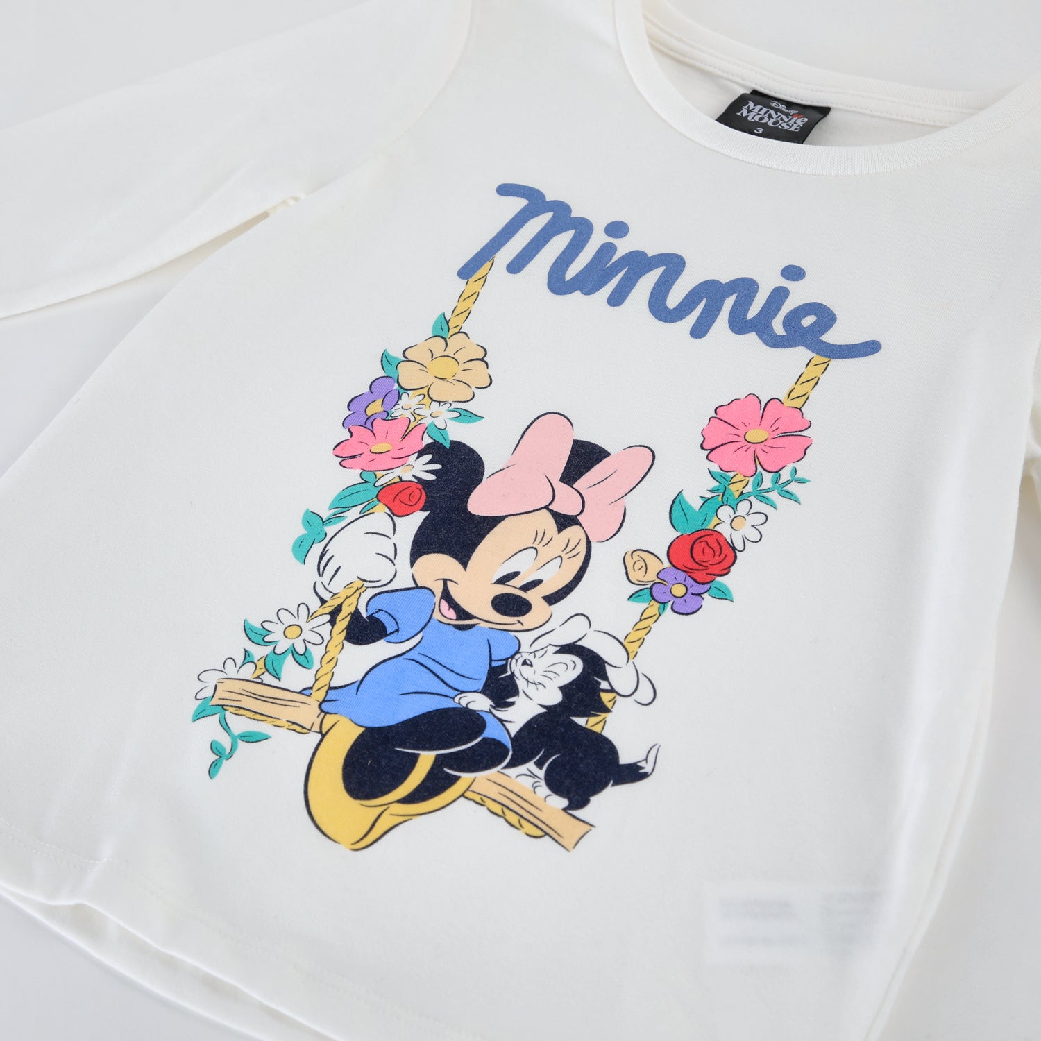Conjunto Niña Minnie Blanco Disney