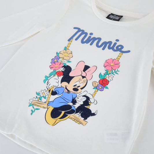 Conjunto Niña Minnie Blanco Disney - Conjuntos Chile | The Brands Club cl