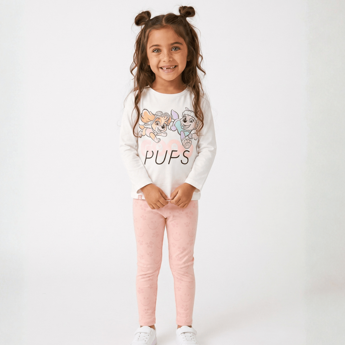 Conjunto Niña Paw Patrol Personajes Blanco - Conjuntos Chile | The Brands Club cl