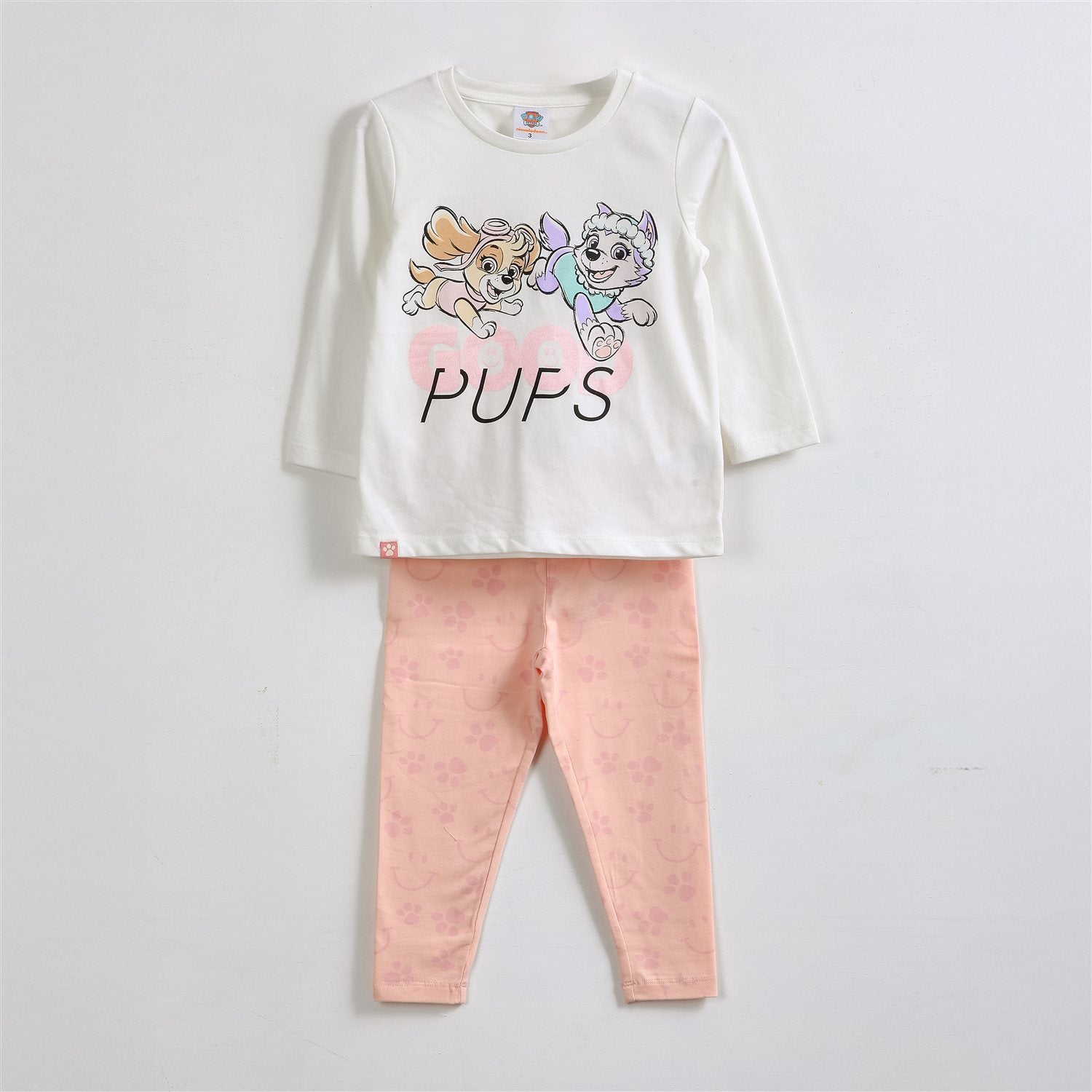 Conjunto Niña Personajes Blanco Paw Patrol