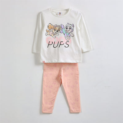Conjunto Niña Personajes Blanco Paw Patrol