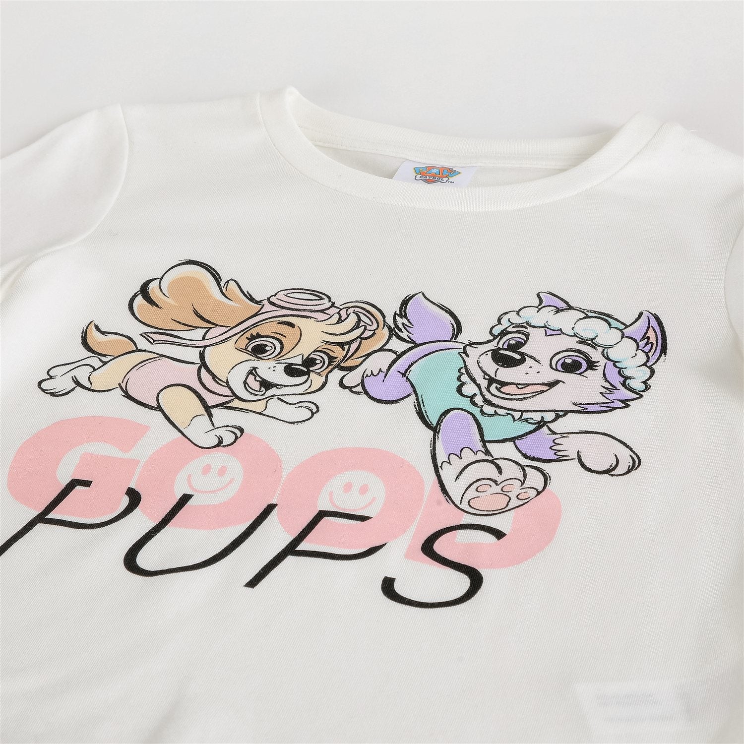 Conjunto Niña Personajes Blanco Paw Patrol