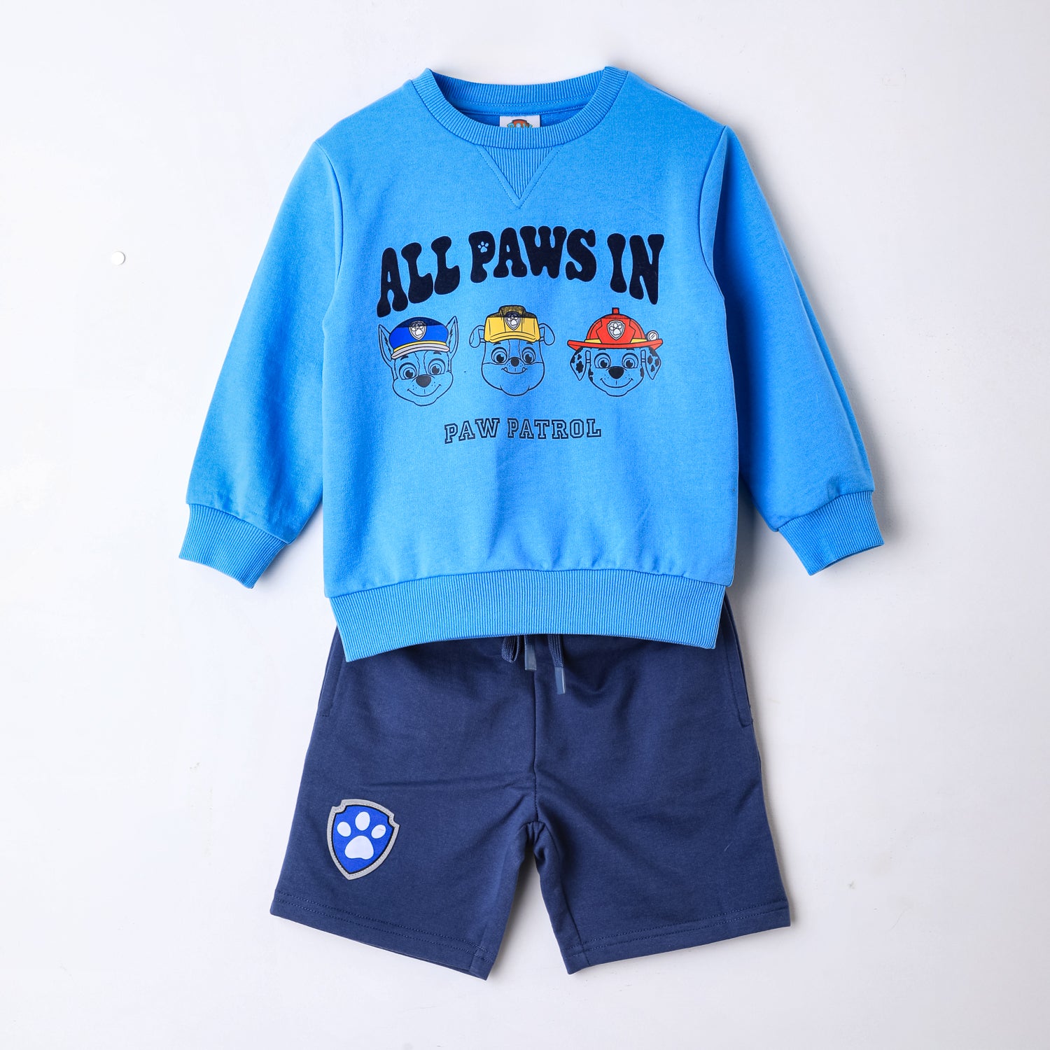 Conjunto Niño Paw Patrol Personajes Azul
