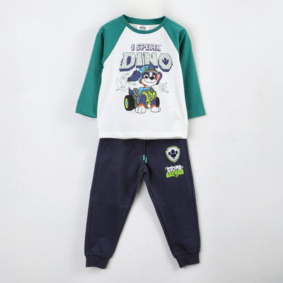 Conjunto Niño Paw Patrol Raglan Blanco