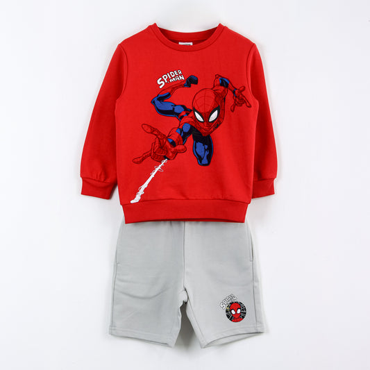 Conjunto Niño Spiderman Marvel Corto Bicolor - Conjuntos Chile | The Brands Club cl
