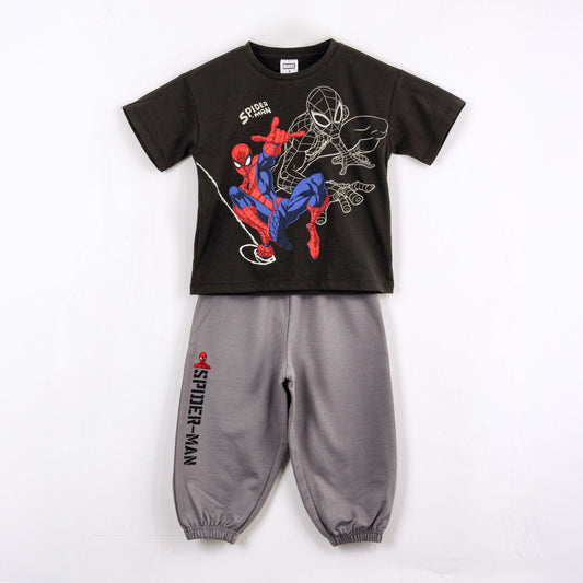 Conjunto Niño Spiderman Gris Marvel - Conjuntos Chile | The Brands Club cl