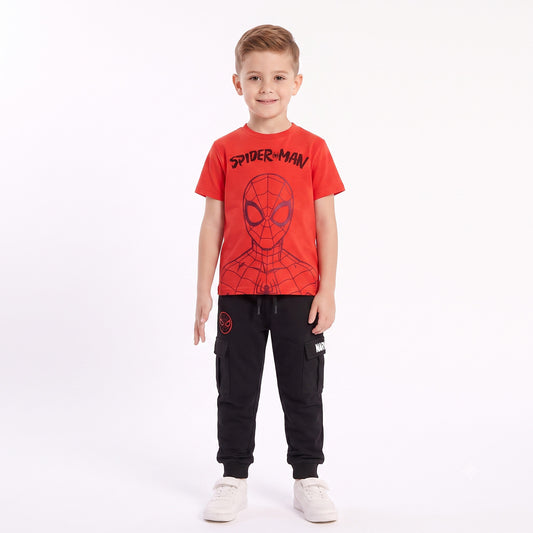 Conjunto Niño Spiderman Marvel Estampado Rojo - Conjuntos Chile | The Brands Club cl