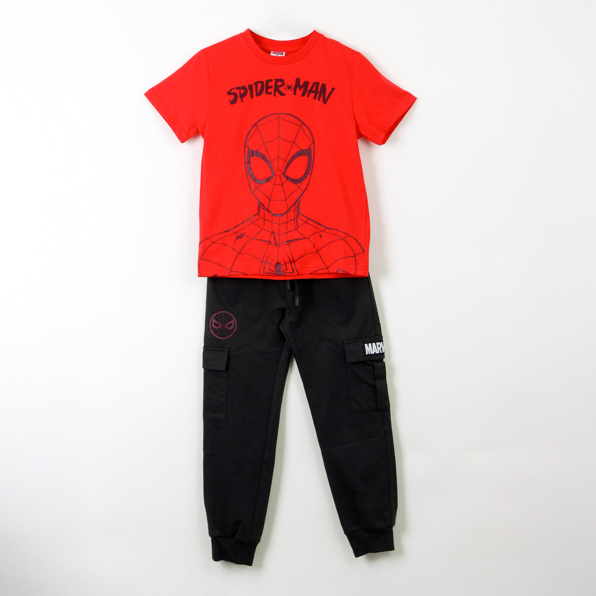 Conjunto Niño Spiderman Marvel Estampado Rojo