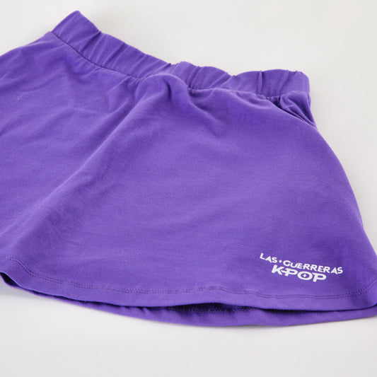 Conjunto Niña Kpop Demon Hunters Falda Morado - Conjuntos Chile | The Brands Club cl