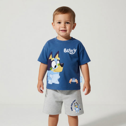 Conjunto Niño Bluey Azul - Conjuntos Chile | The Brands Club cl