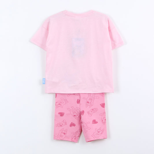 Conjunto Niña Bluey Rosado - Buzos Chile | The Brands Club cl