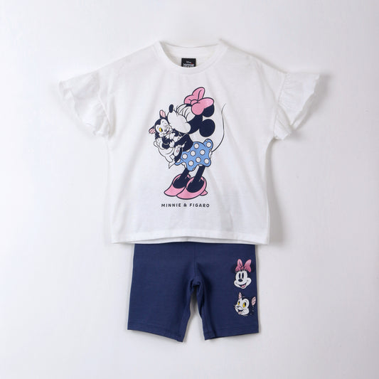 Conjunto Niña Minnie Disney Beige - Buzos Chile | The Brands Club cl