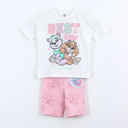 Conjunto Niña Paw Patrol Blanco - Buzos Chile | The Brands Club cl