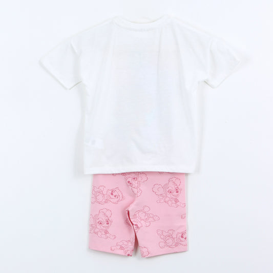 Conjunto Niña Paw Patrol Blanco - Buzos Chile | The Brands Club cl