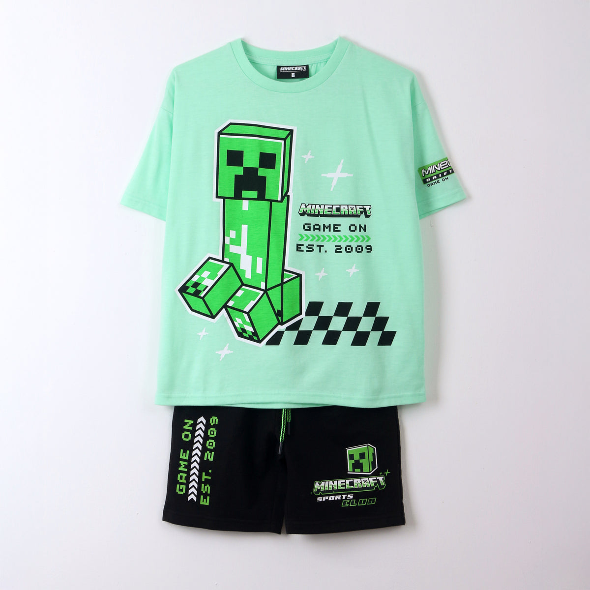 Conjunto Niño Minecraft Verde - Conjuntos Chile | The Brands Club cl