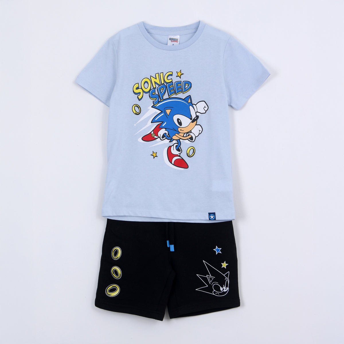 Conjunto Niño Sonic Celeste
