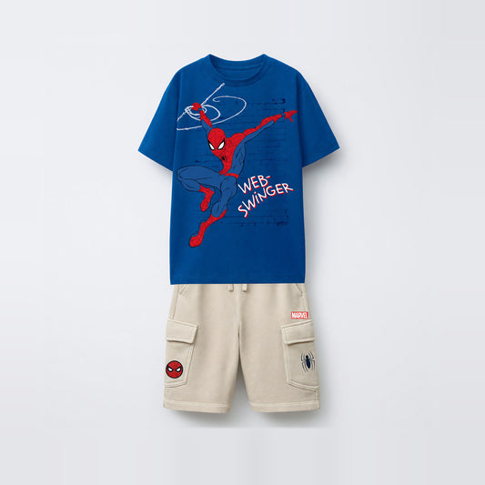 Conjunto Niño Spiderman Marvel Azul - Conjuntos Chile | The Brands Club cl