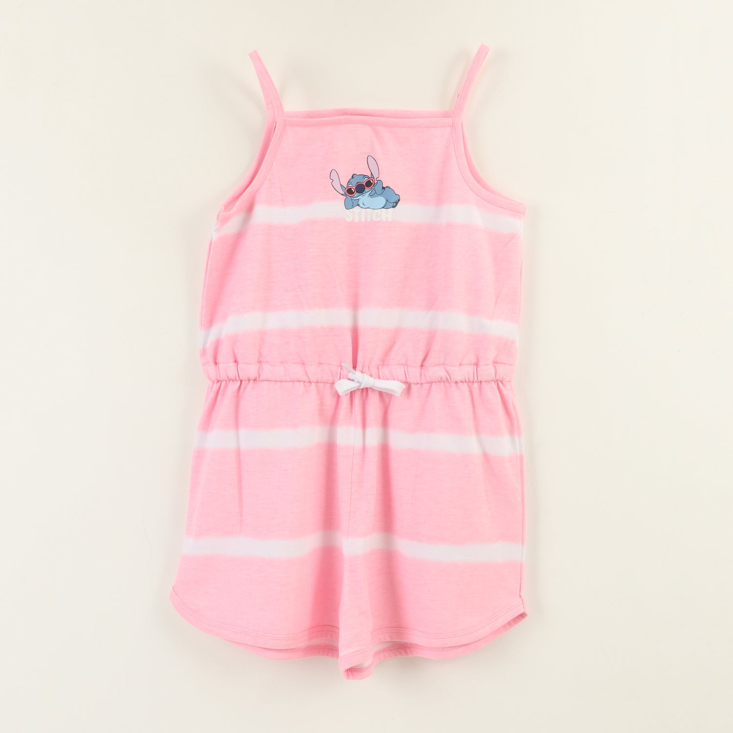 Enterito Niña Rosado Rayas Tie Dye Lilo & Stitch Disney