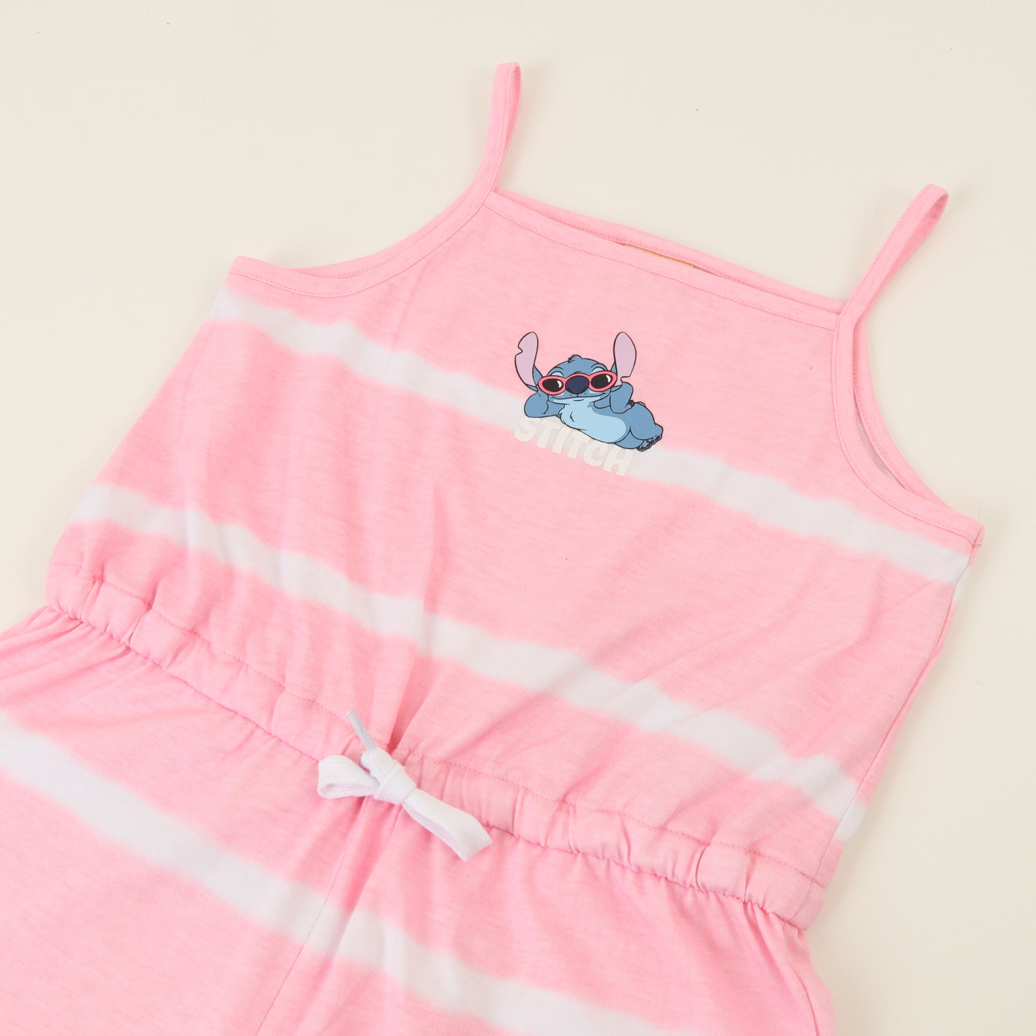 Enterito Niña Rosado Rayas Tie Dye Lilo & Stitch Disney