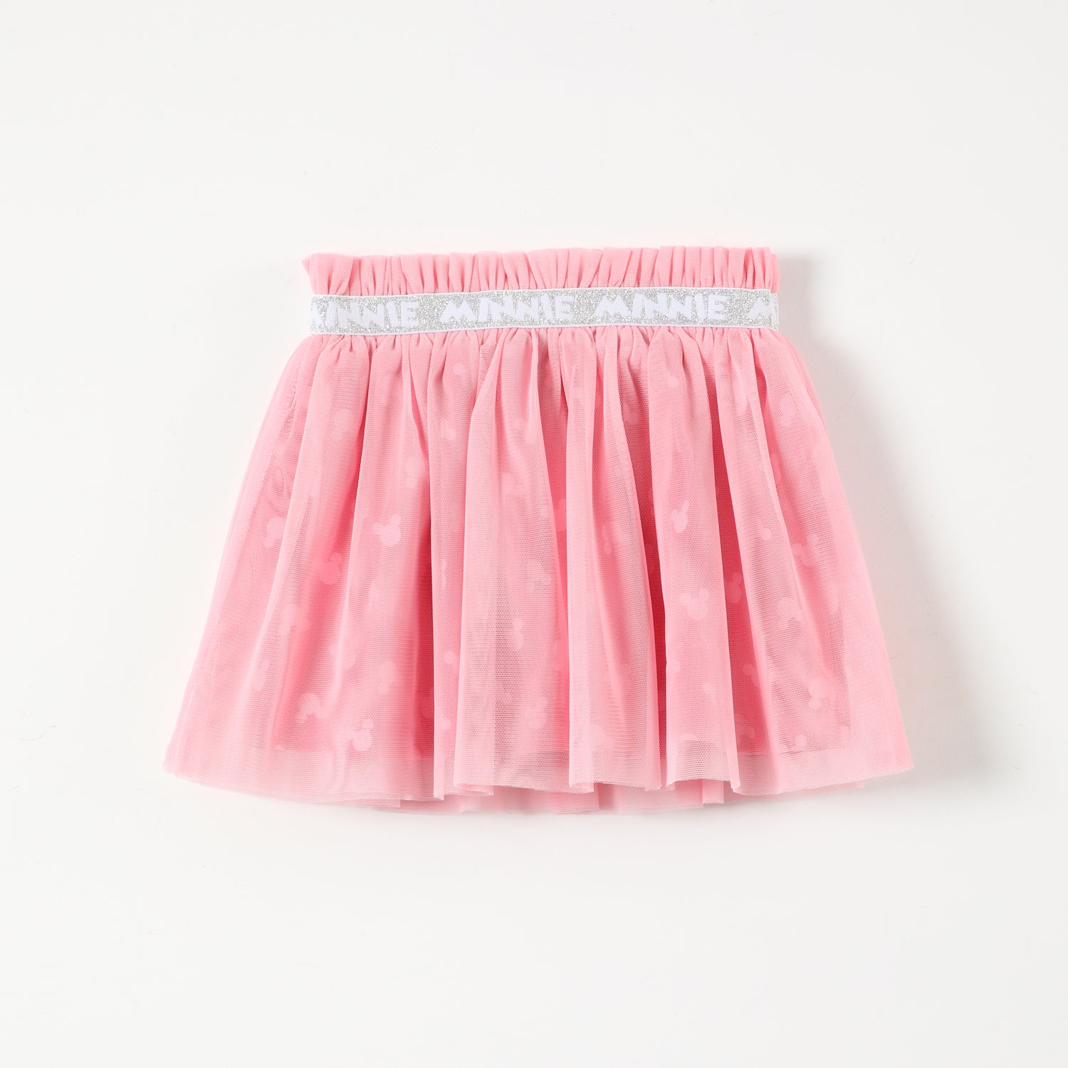 Falda Niña Full Print Minnie Rosado Disney