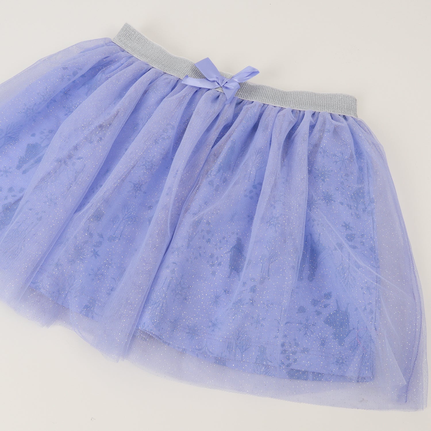 Falda Niña Morado Tull Frozen Disney