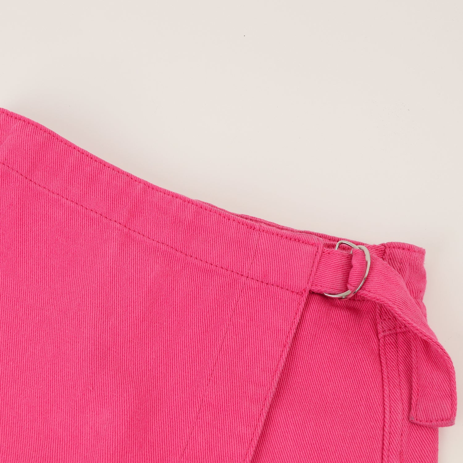 Falda Niña Rosado Mezclilla Barbie