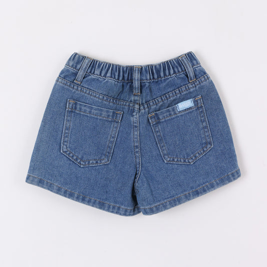 Falda Short Niña Bluey Denim - Faldas Chile | The Brands Club cl