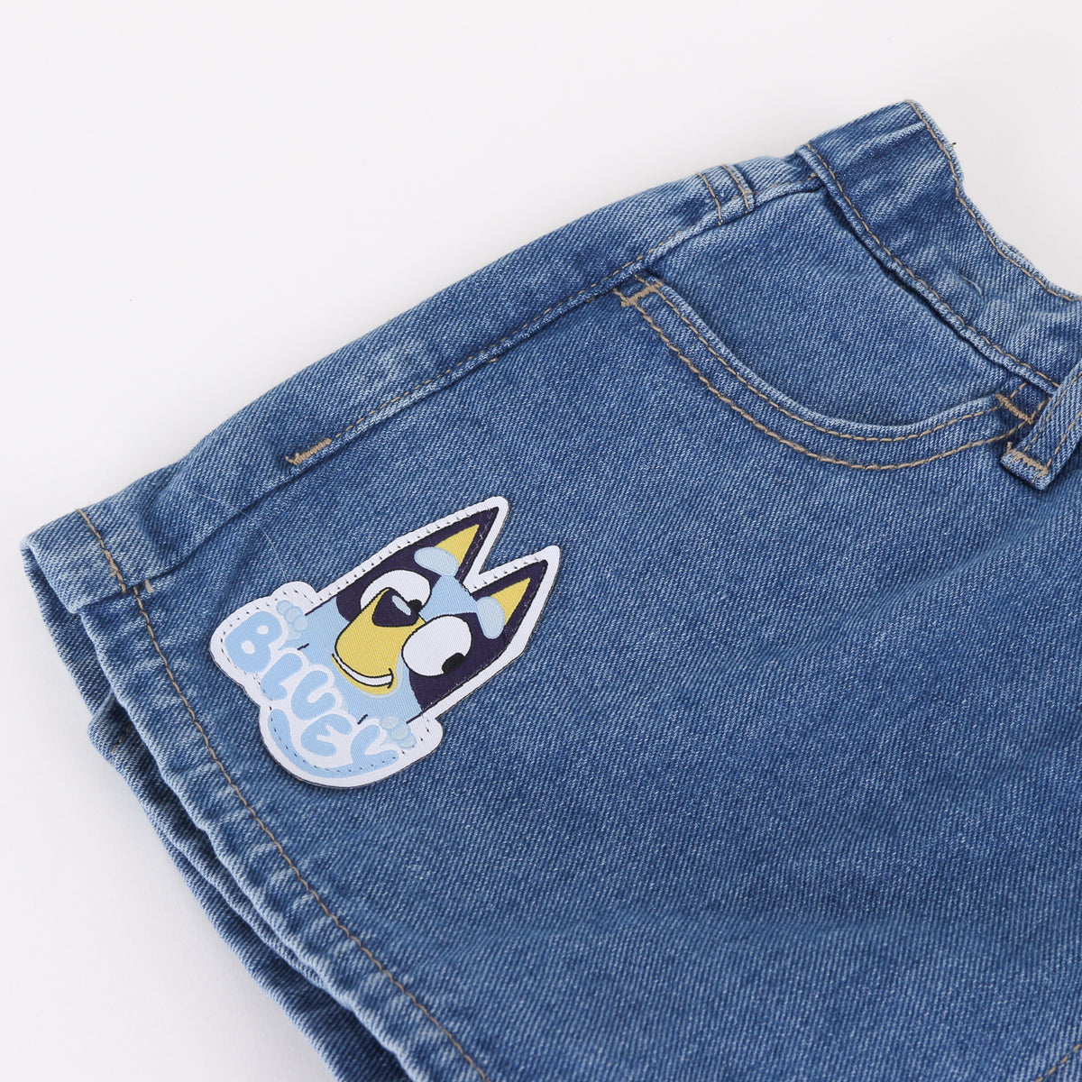Falda Short Niña Bluey Denim - Faldas Chile | The Brands Club cl