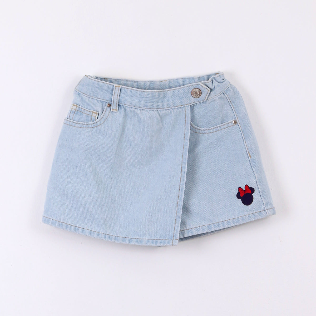 Falda Mezclilla Niña Minnie Disney Celeste - Faldas Chile | The Brands Club cl