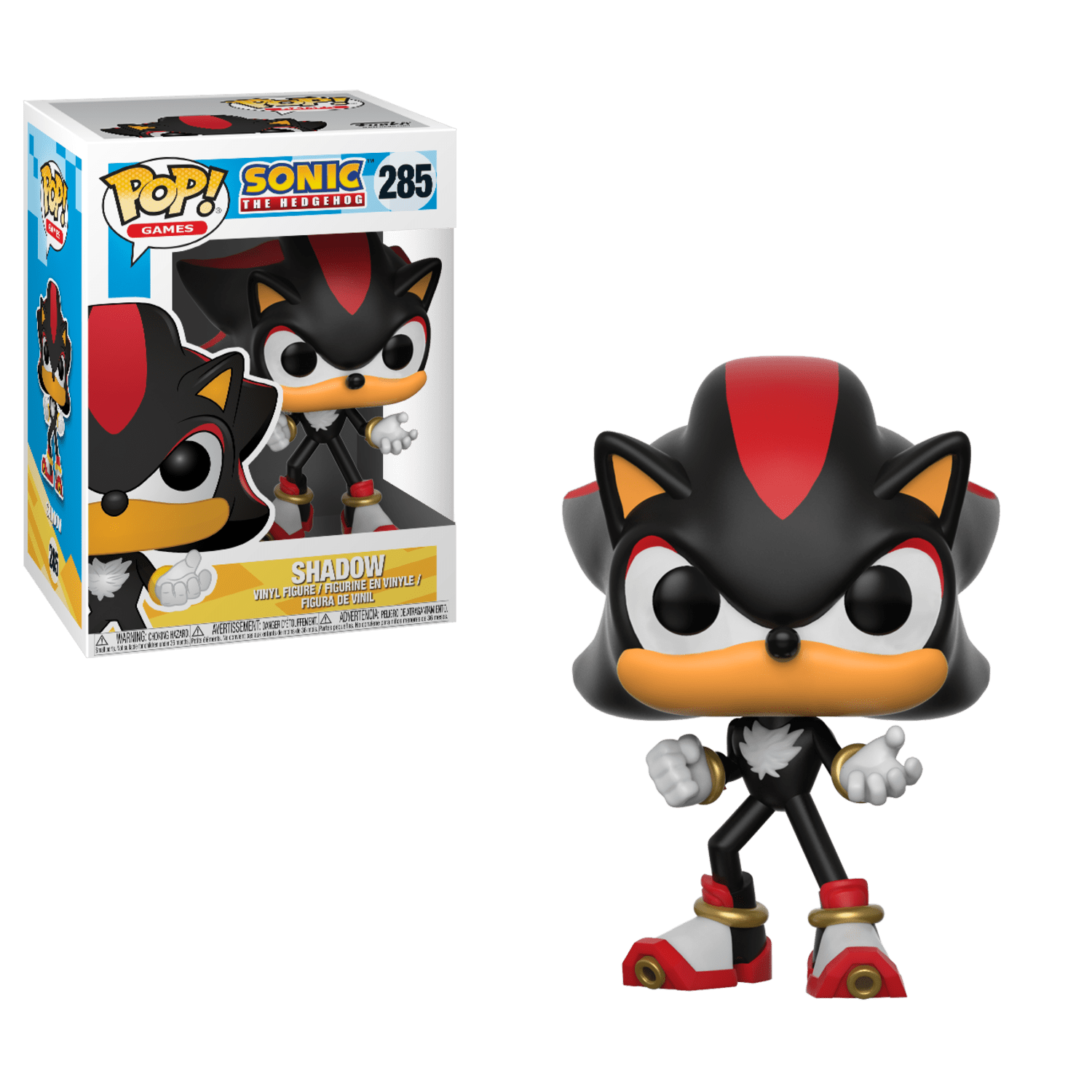 Funko Pop Sonic: Shadow - 285 - Funkos Pop Chile | The Brands Club cl