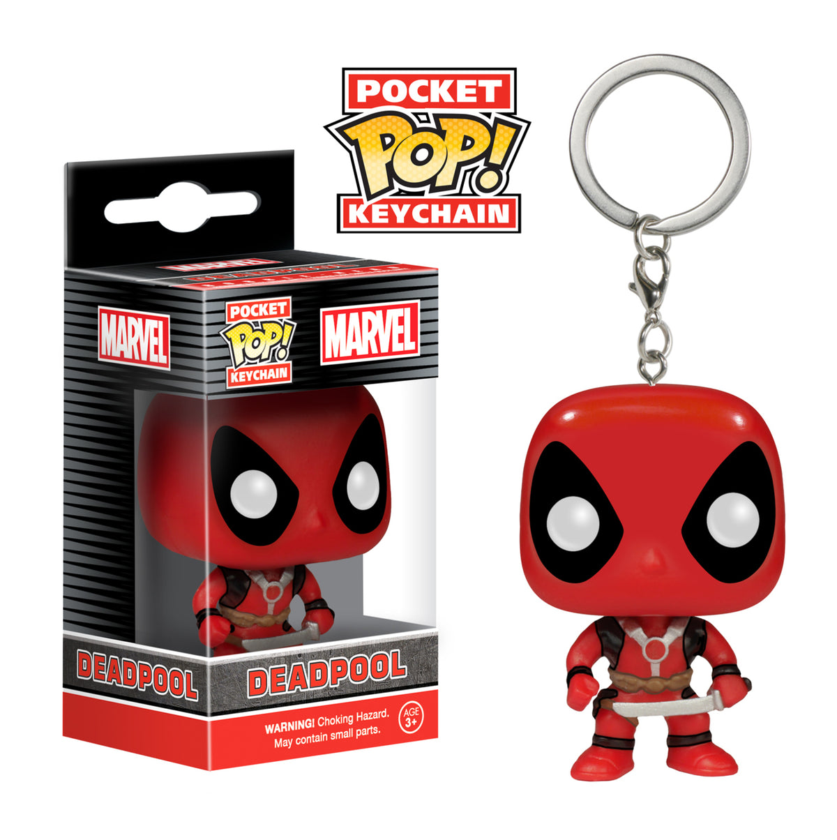 Funko Pop Marvel: DeadPool Keychain - Funkos Pop Chile | The Brands Club cl