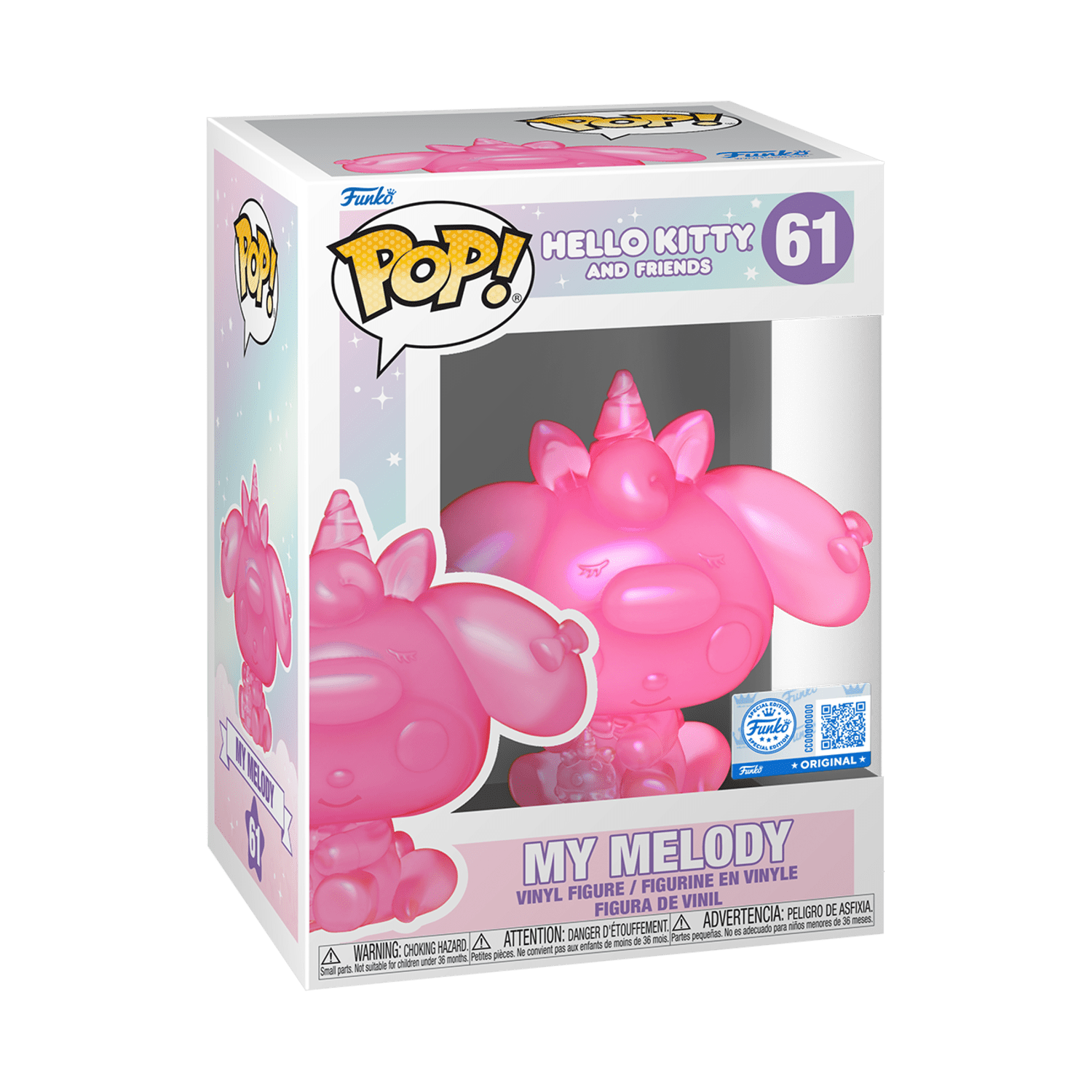Funko Pop Hello Kitty & Friends: My Melody Exclusivo - 61 - Funkos Pop Chile | The Brands Club cl