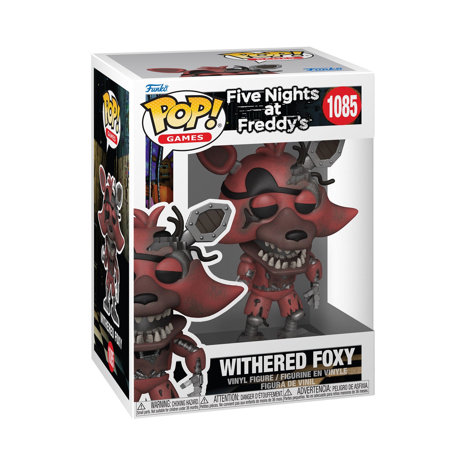 Funko Pop Five Nights At Freddys: Withered Foxy - 1085 - Funkos Pop Chile | The Brands Club cl