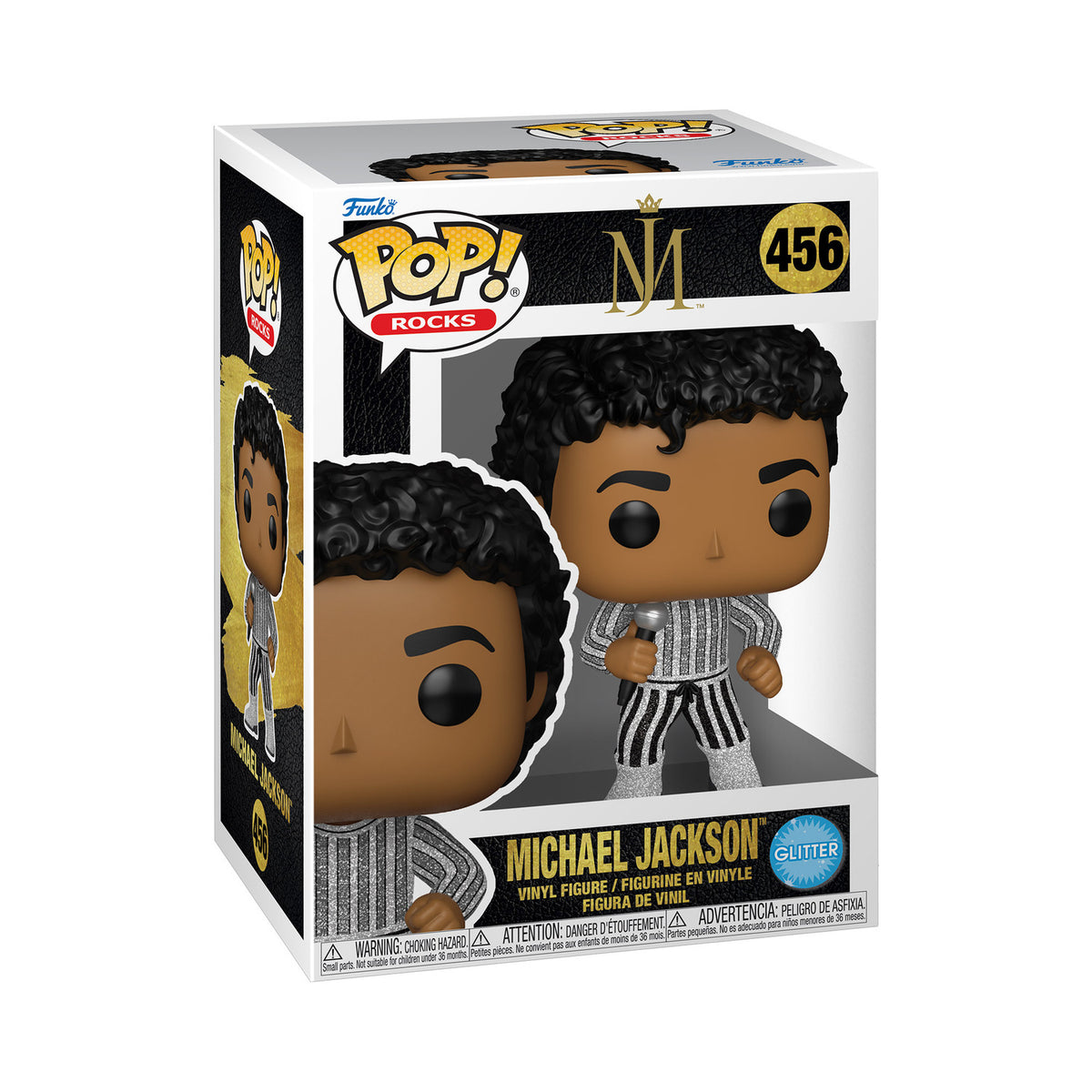 Funko Pop Michael Jackson With You Glitter - 456 - Funkos Pop Chile | The Brands Club cl