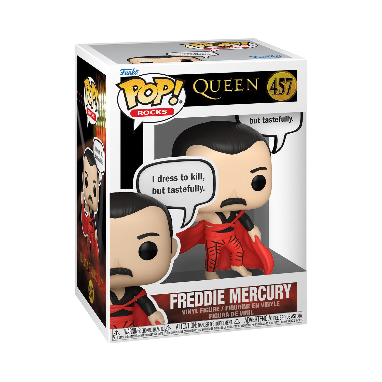 Funko Pop Queen: Freddie Mercury Saying - 457 - Funkos Pop Chile | The Brands Club cl