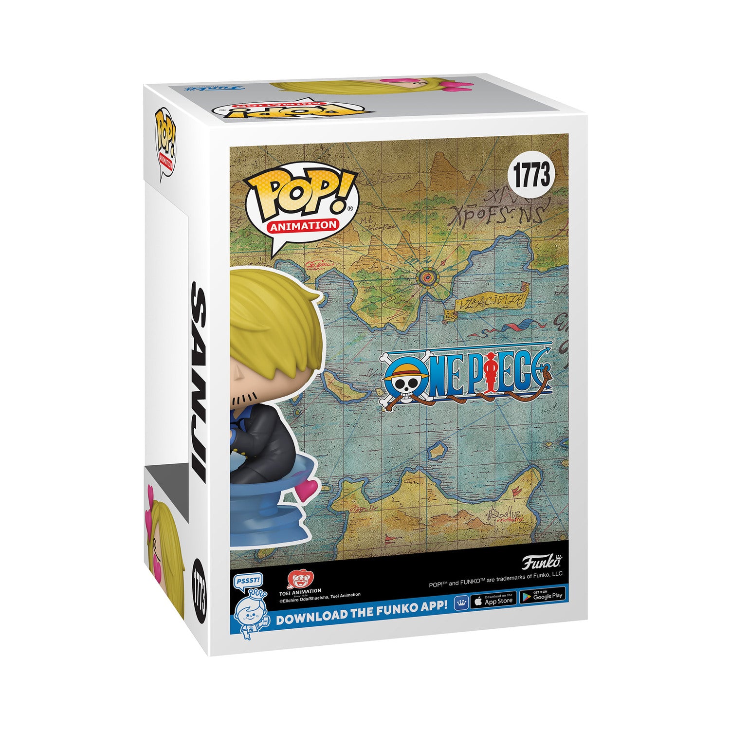 Funko Pop One Piece: Sanji In Love - 1773 - Funkos Pop Chile | The Brands Club cl