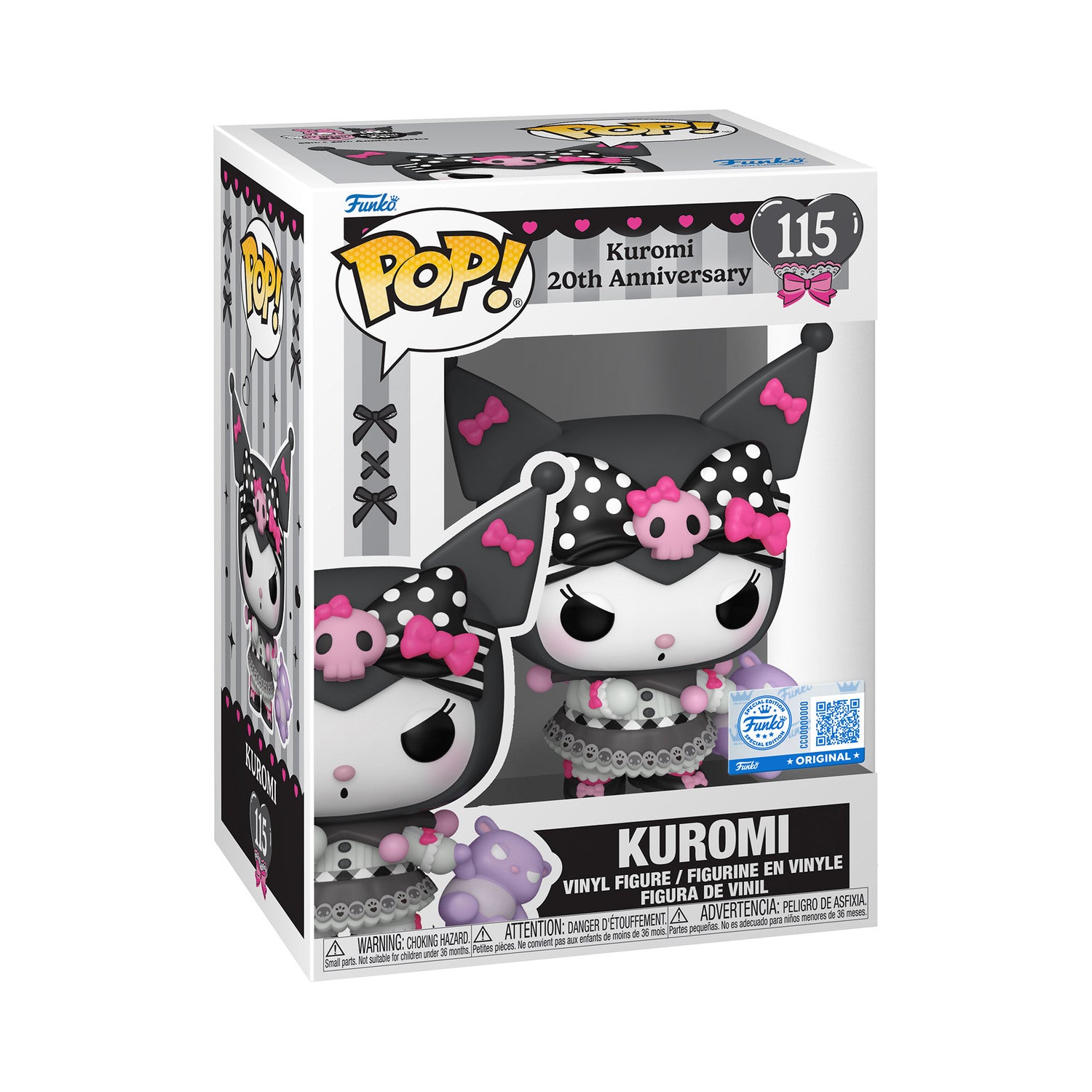 Funko Pop Kuromi 20th Aniversary: Kuromi - 115