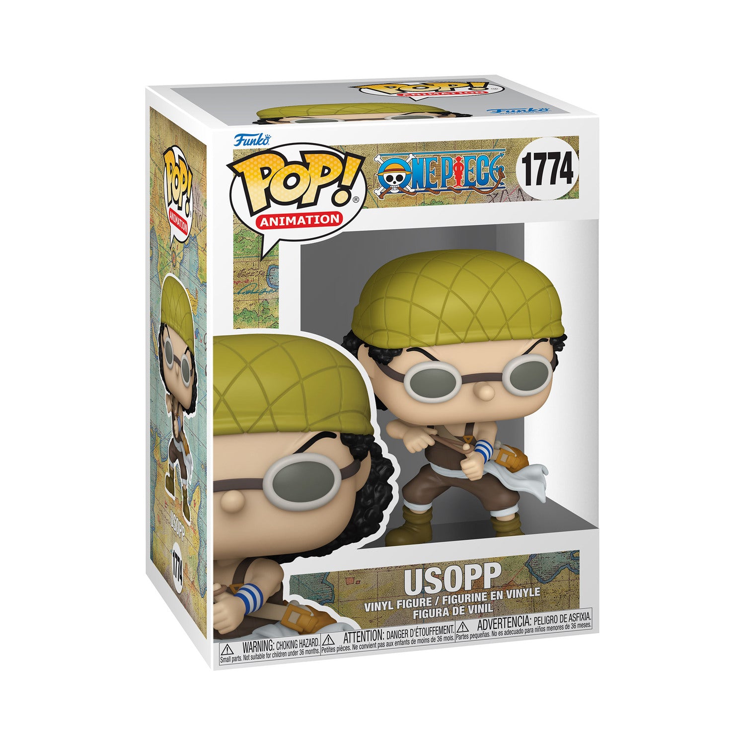 Funko Pop One Piece: Usopp Flash Back - 1774 - Funkos Pop Chile | The Brands Club cl