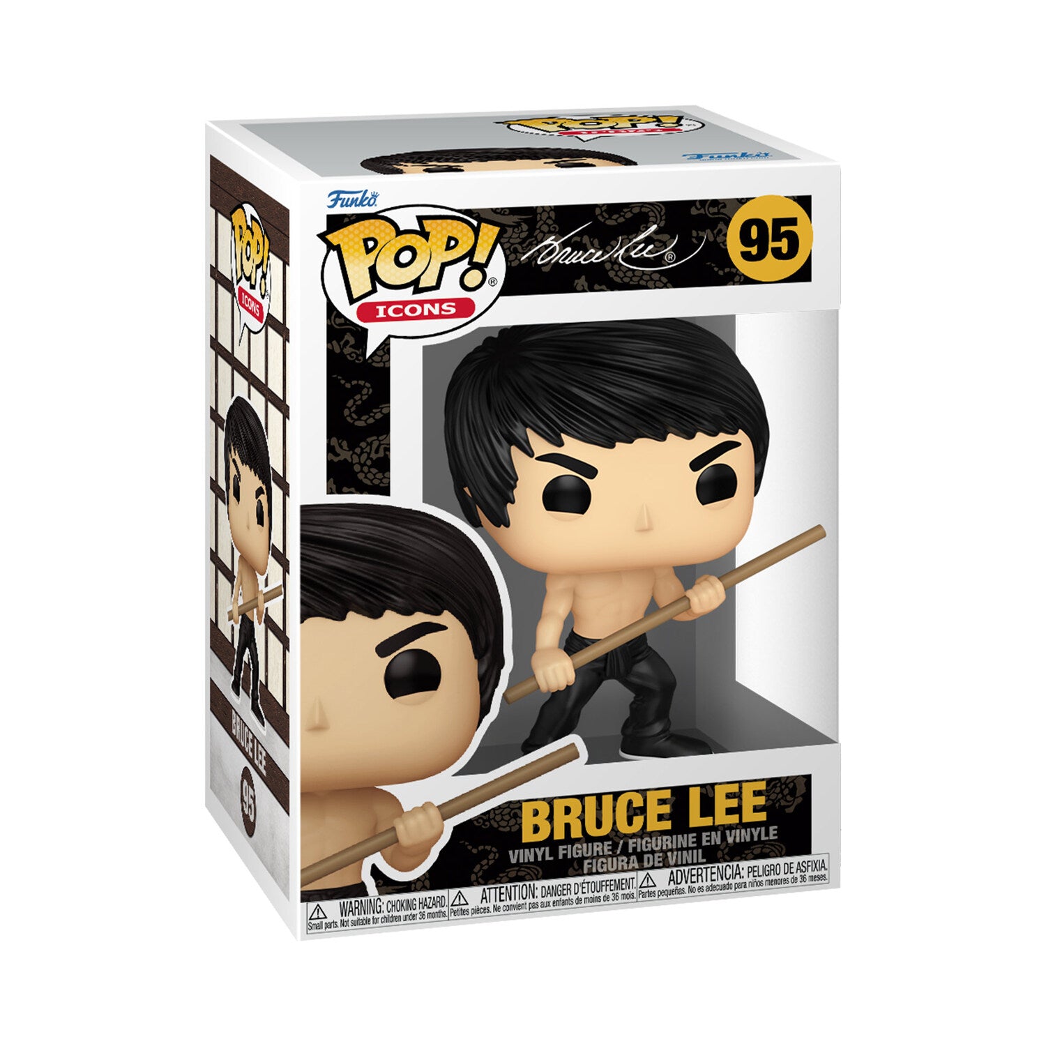 Funko Pop Icons: Bruce Lee - 95 - Funkos Pop Chile | The Brands Club cl