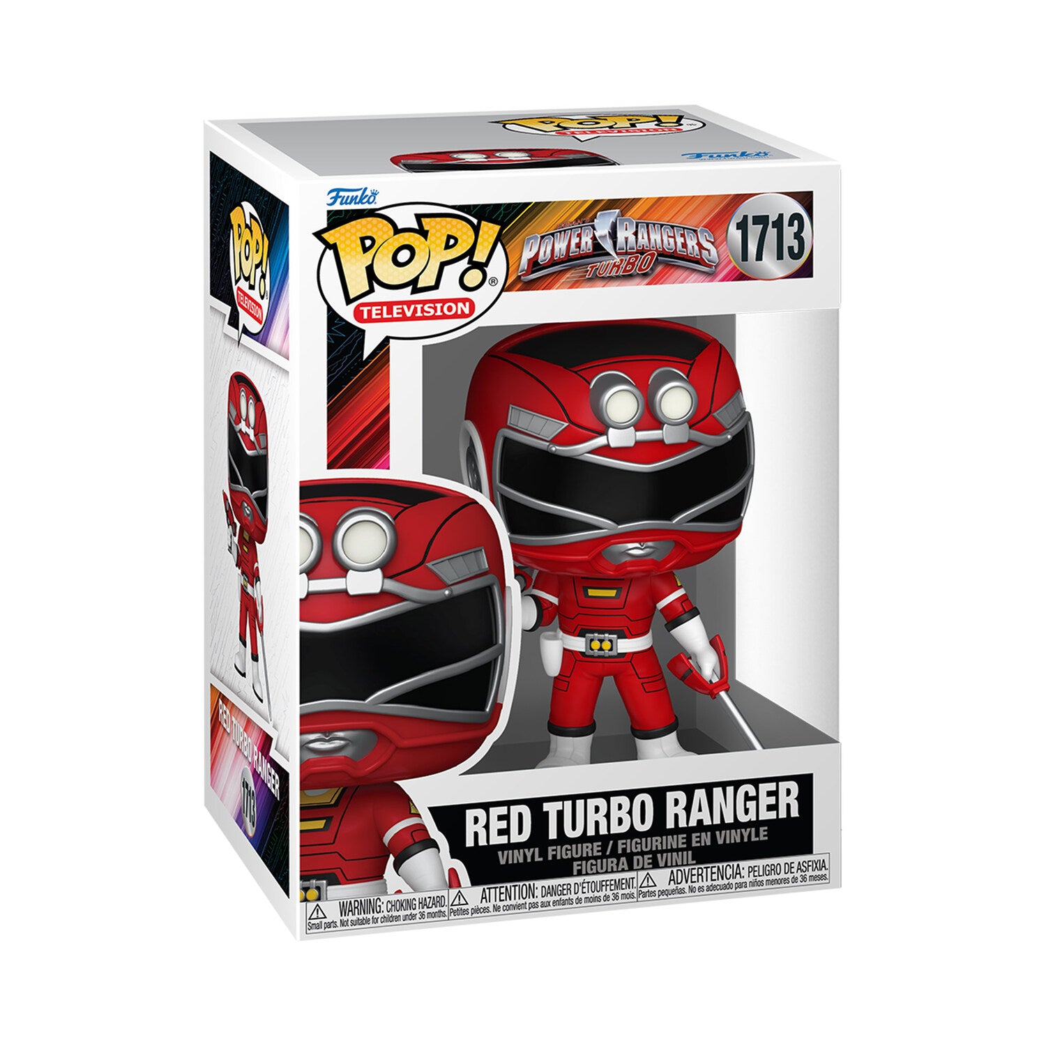 Funko Pop Power Rangers Turbo: Red Ranger - 1713 - Funkos Pop Chile | The Brands Club cl