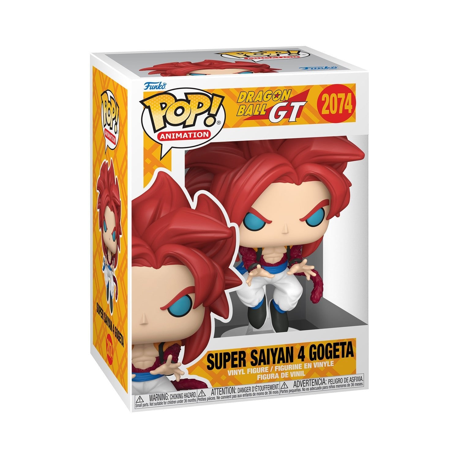 Funko Pop Dragon Ball: Gogeta Súper Saiyan 4 Chase - 2074 - Funkos Pop Chile | The Brands Club cl