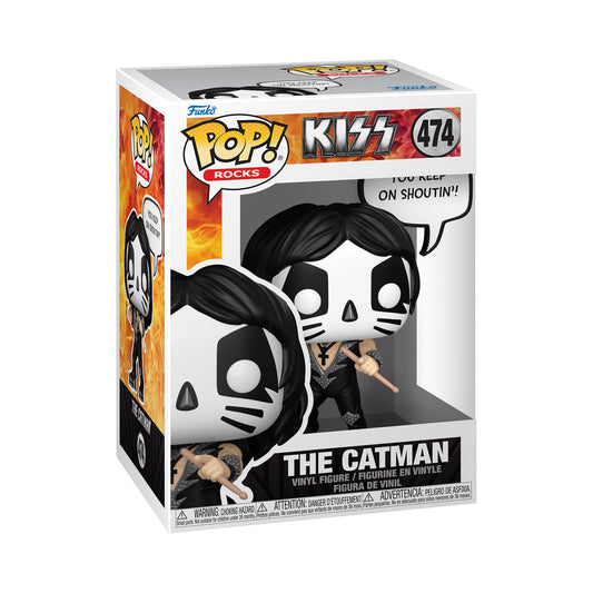 Funko Pop KISS: The Catman Sayings - 474 - Funkos Pop Chile | The Brands Club cl