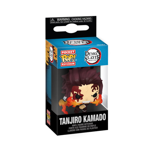 Funko Pop Demon Slayer: Tanjiro Kamado Keychain - Funkos Pop Chile | The Brands Club cl