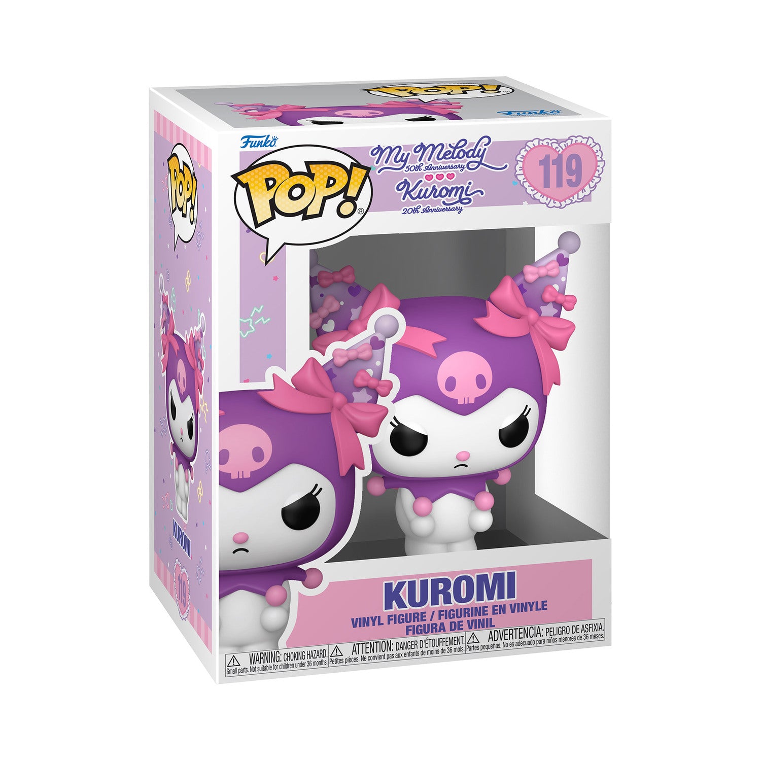 Funko Pop Kuromi 20th My Melody 50th: Grumpy Kuromi - 119 - Funkos Pop Chile | The Brands Club cl