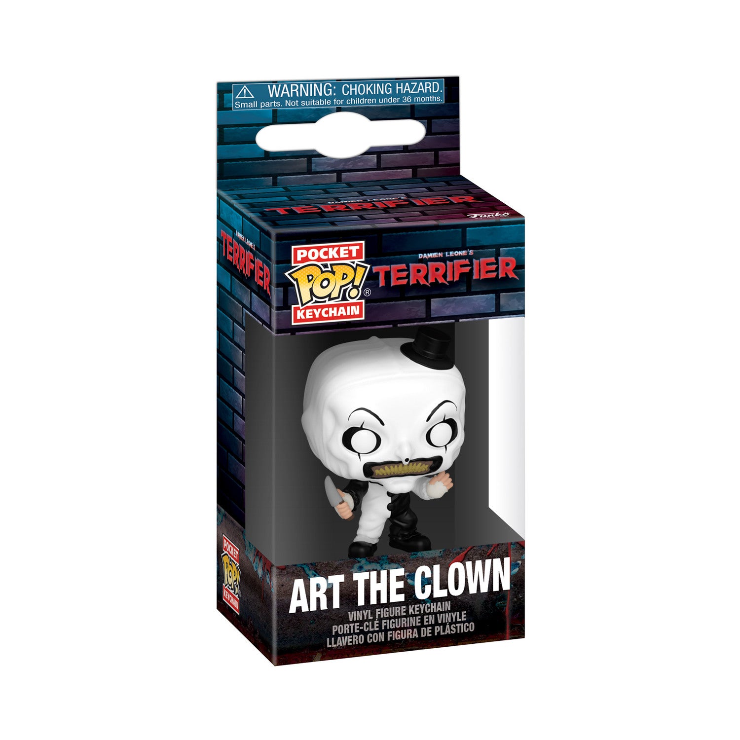 Funko Pop Terrifier: Art The Clown Keychain - Funkos Pop Chile | The Brands Club cl
