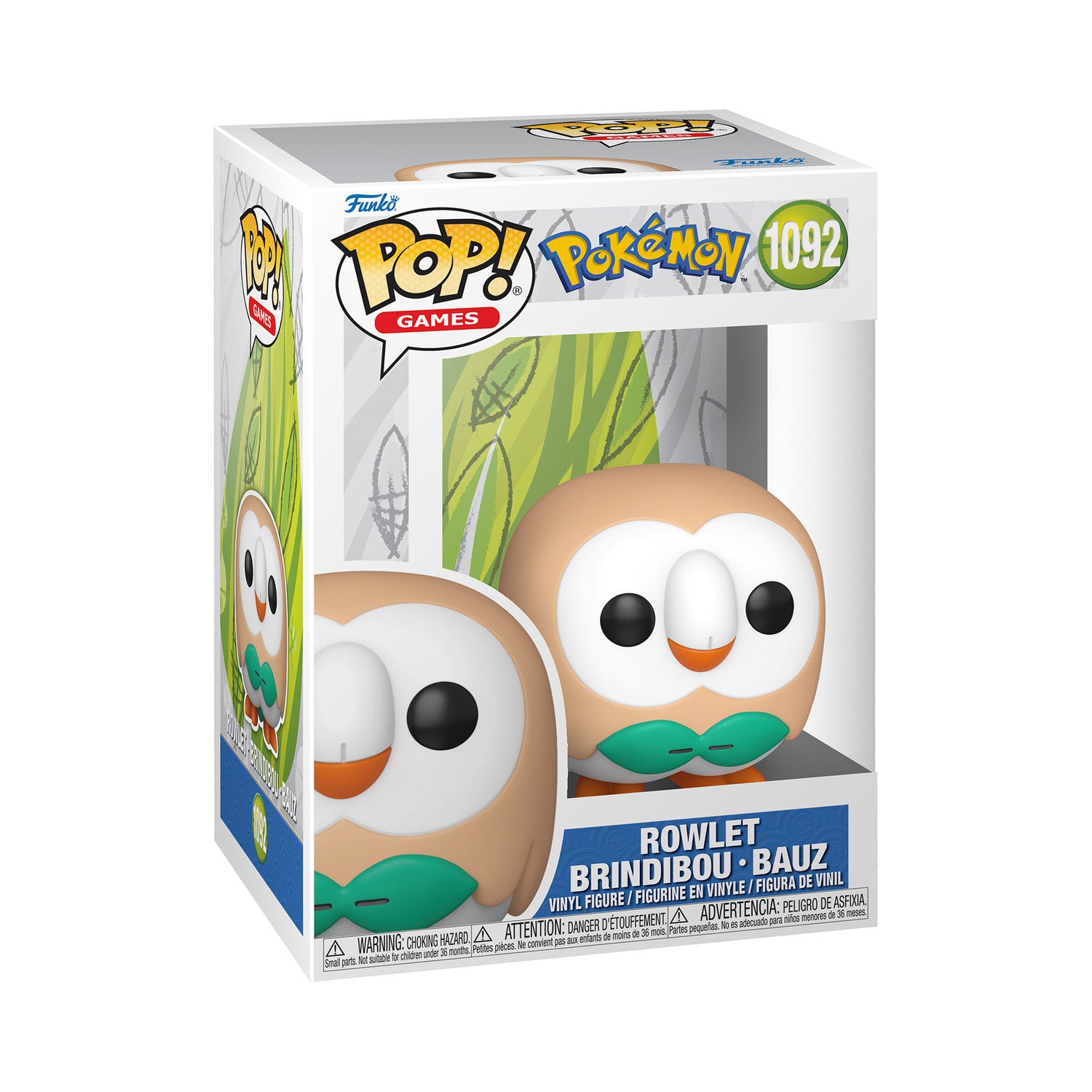 Funko Pop! Pokémon: Rowlet #1092