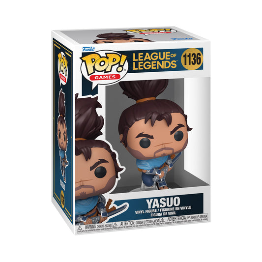 Funko Pop League Of Legends: Yasuo - 1136 - Funkos Pop Chile | The Brands Club cl