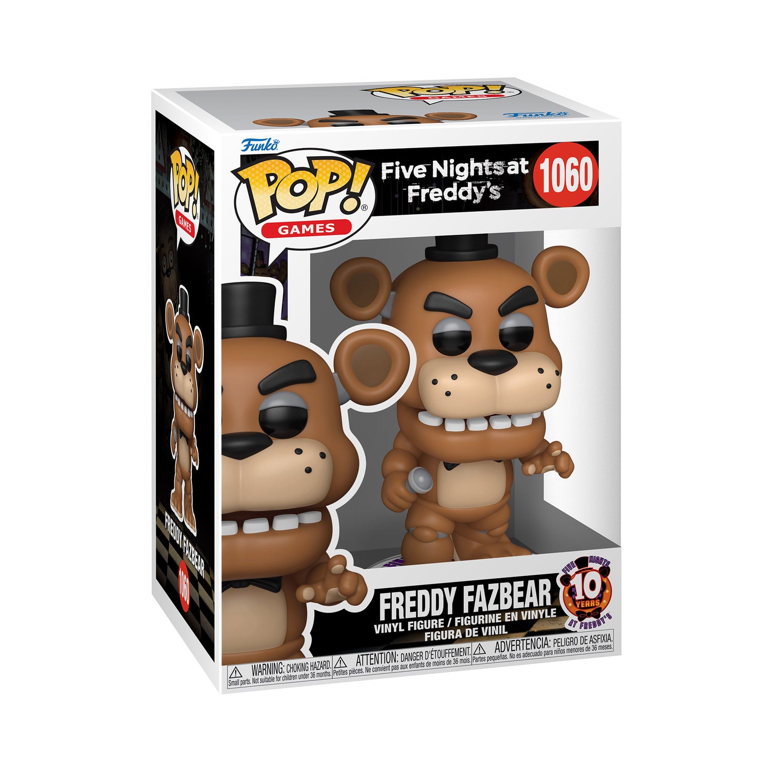 Funko Pop Five Nights At Freddys 10th Freddy - 1060 - Funkos Pop Chile | The Brands Club cl