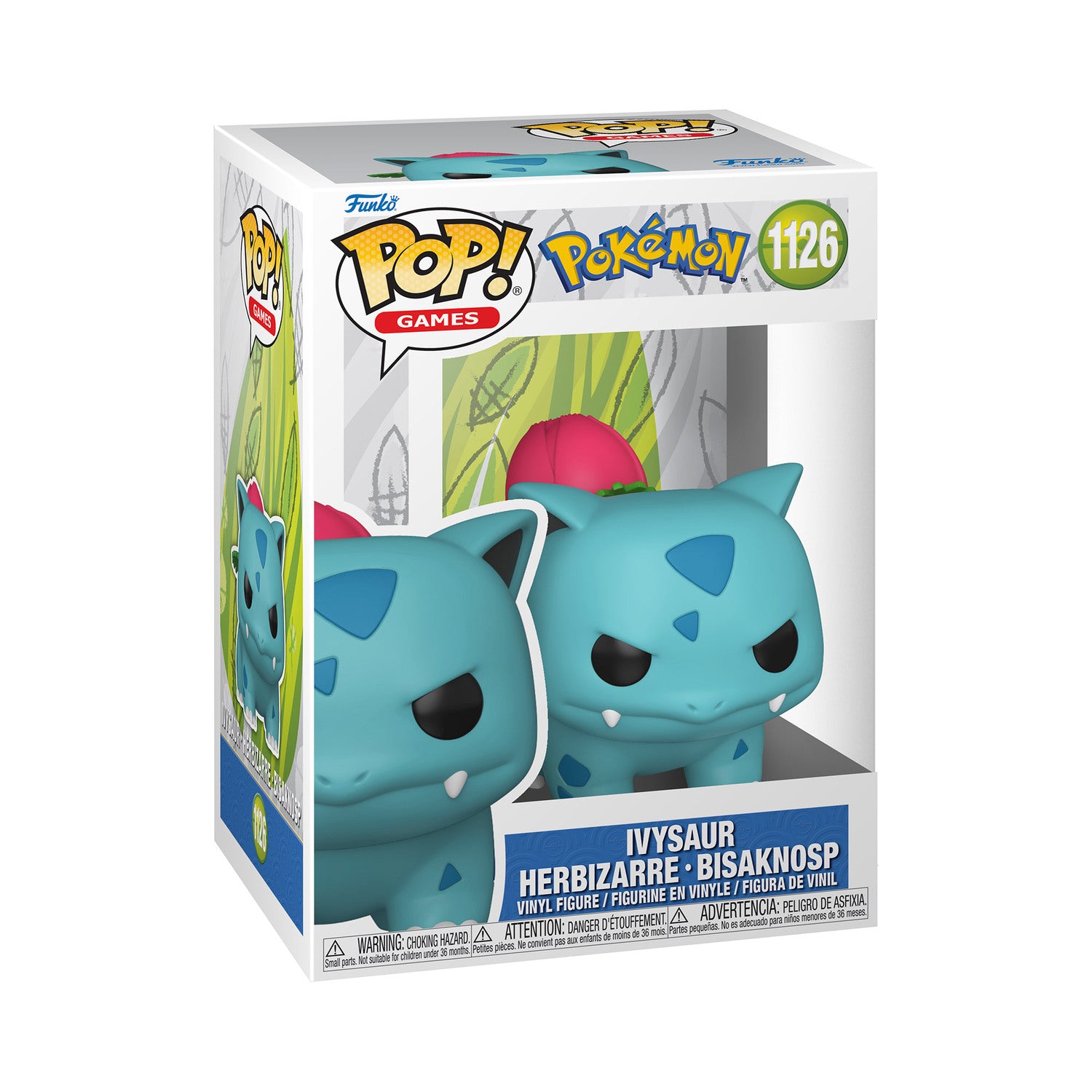 Funko Pop Pokemón: Ivysaur - 1126 - Funkos Pop Chile | The Brands Club cl