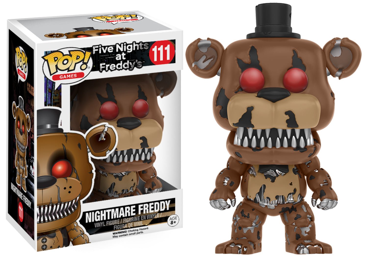 Funko Pop Five Nights At Freddys Nightmare Freddy - 111 - Funkos Pop Chile | The Brands Club cl